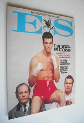 <!--1991-04-->Evening Standard magazine - Gary Stretch cover (April 1991)