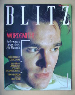 <!--1985-05-->Blitz magazine - May 1985 - Morrissey cover