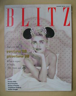 Blitz magazine - January 1989 - Madonna cover