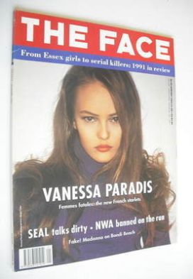 The Face magazine - Vanessa Paradis cover (January 1992 - Volume 2 No. 40)