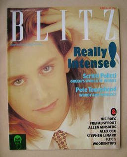 <!--1985-06-->Blitz magazine - June 1985 - Green Gartside cover