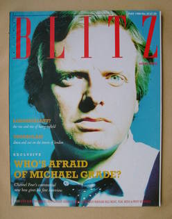 <!--1988-05-->Blitz magazine - May 1988 - Michael Grade cover