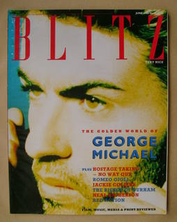 <!--1988-06-->Blitz magazine - June 1988 - George Michael cover
