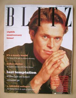 <!--1988-09-->Blitz magazine - September 1988 - Willem Dafoe cover (No. 69)