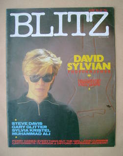 <!--1984-06-->Blitz magazine - June 1984 - David Sylvian cover (No. 22)