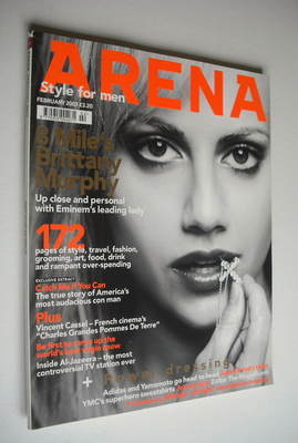 Arena magazine - February 2003 - Brittany Murphy cover