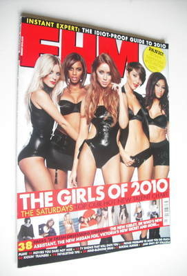 <!--2010-02-->FHM magazine - The Saturdays cover (February 2010)