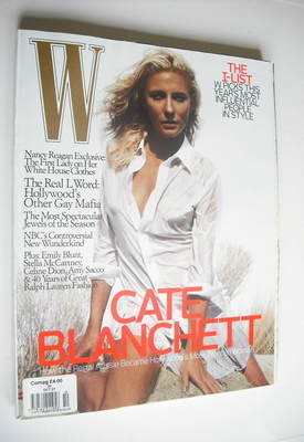 W magazine - October 2007 - Cate Blanchett cover