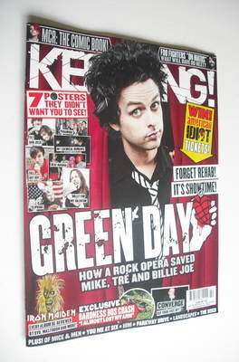 Kerrang magazine - Billie Joe Armstrong cover (20 October 2012 - Issue 1437)