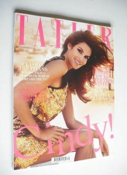 Tatler magazine - September 2012 - Cindy Crawford cover