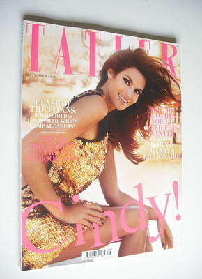 <!--2012-09-->Tatler magazine - September 2012 - Cindy Crawford cover
