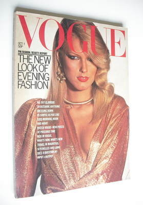 British Vogue magazine - 1 October 1976 (Vintage Issue)