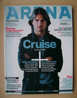 Arena magazine - February 2004 - Tom Cruise cover