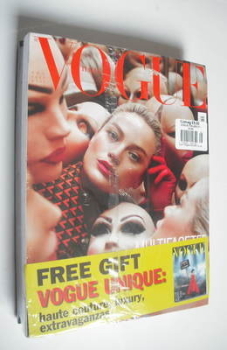 Vogue Italia magazine - September 2012 - Carolyn Murphy cover