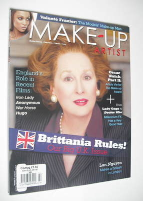 Make-Up Artist magazine - Meryl Streep cover (February 2012)