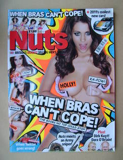 Nuts magazine - Holly Peers cover (21-27 January 2011)