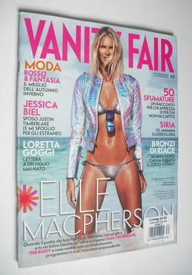 <!--2012-08-22-->Italian Vanity Fair magazine - Elle Macpherson cover (22 A