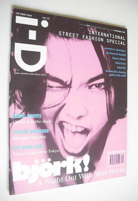 i-D magazine - Bjork cover (September 1994 - No 132)