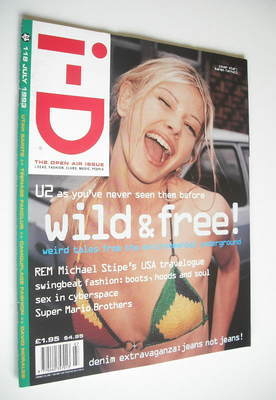 i-D magazine - Karen Ferraii cover (July 1993 - No 118)