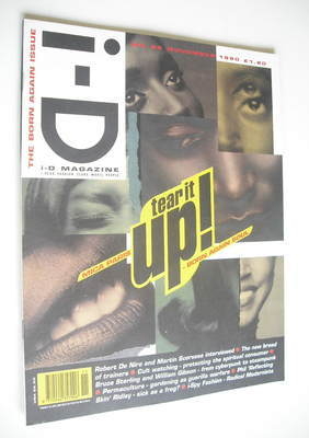 i-D magazine - Mica Paris cover (November 1990 - No 86)
