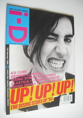 <!--1994-02-->i-D magazine - Justine Frischman cover (February 1994 - No 12