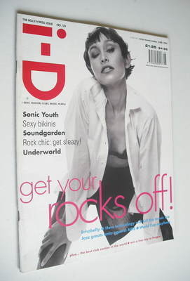 i-D magazine - Sonya Aurora-Madan cover (June 1994 - No 129)