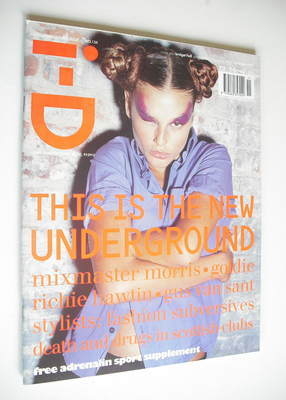 i-D magazine - Bridget Hall cover (November 1994 - No 134)