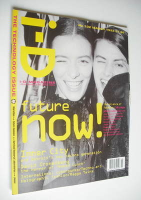 i-D magazine - Lorella and Tatiana cover (March 1992 - No 102)