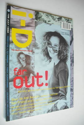 i-D magazine - Sarah Wietzel cover (July 1992 - No 106)