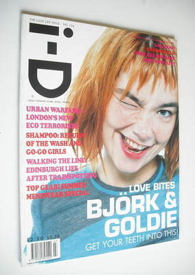 i-D magazine - Bjork cover (July 1996 - No 154)