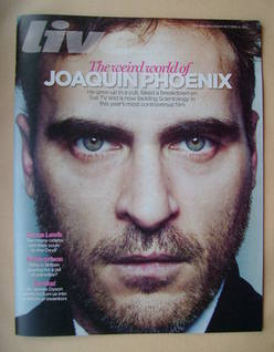 Live magazine - Joaquin Phoenix cover (21 October 2012)