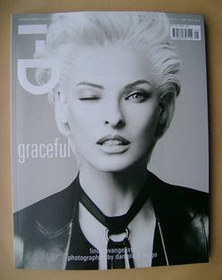 i-D magazine - Linda Evangelista cover (Fall 2012 - Issue 321)