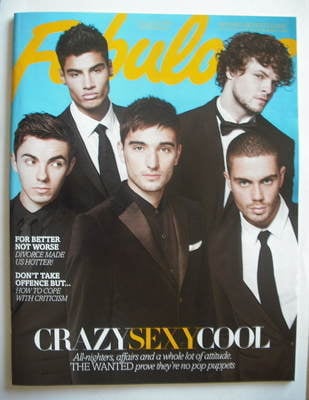 Fabulous magazine - The Wanted cover (4 November 2012 - Collectors Edition 2)