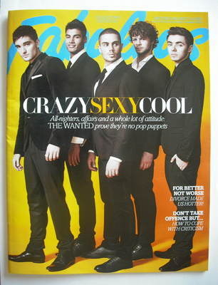 Fabulous magazine - The Wanted cover (4 November 2012 - Collectors Edition 1)