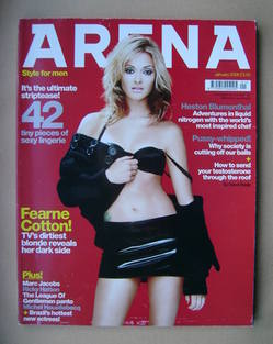 Arena magazine - January 2006 - Fearne Cotton cover