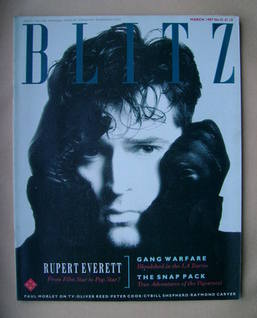 <!--1987-03-->Blitz magazine - March 1987 - Rupert Everett cover
