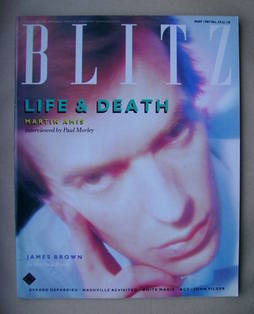 <!--1987-05-->Blitz magazine - May 1987 - Martin Amis cover