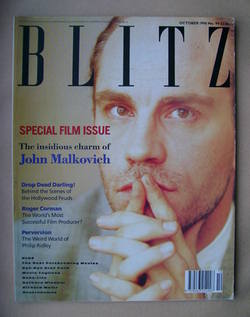 Blitz magazine - October 1990 - John Malkovich cover (No. 94)