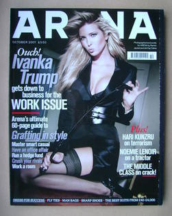 <!--2007-10-->Arena magazine - October 2007 - Ivanka Trump cover