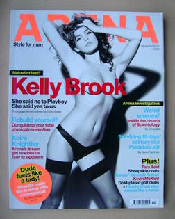 Arena magazine - November 2005 - Kelly Brook cover