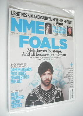 NME magazine - Foals cover (8 May 2010)