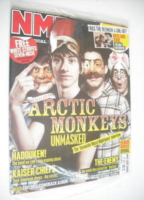 NME magazine - Arctic Monkeys cover (28 April 2007)