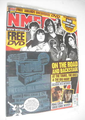 NME magazine - On The Road And Backstage cover (17 March 2007)