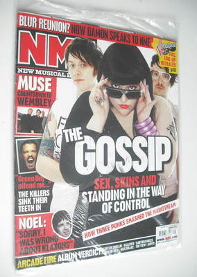 NME magazine - The Gossip cover (3 March 2007)