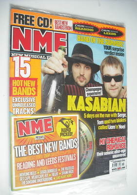 NME magazine - Kasabian cover (9 September 2006)
