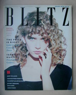 <!--1987-01-->Blitz magazine - January 1987 - Rachel Roberts cover
