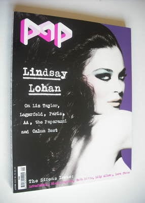 <!--2007-09-->POP magazine - Lindsay Lohan cover (Autumn 2007)