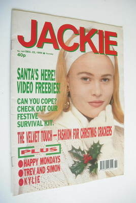 Jackie magazine - 22 December 1990 (Issue 1407)