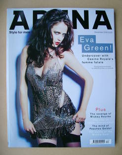 Arena magazine - December 2006 - Eva Green cover