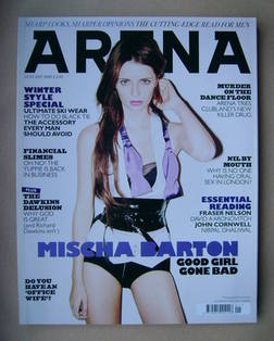Arena magazine - January 2008 - Mischa Barton cover